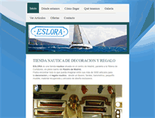 Tablet Screenshot of eslora.net
